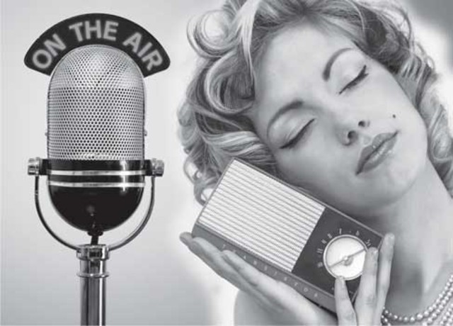 φωνή και μουσική μέσω ραδιοκυμάτων.