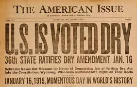 Ratification of The 18th Amendment