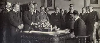 Firma del Tratado de París