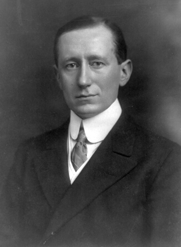 Guglielmo Marconi succeeded at the first over the sea communication