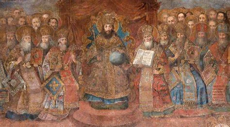 El Concilio de Constantinopla, que reafirmó y expandió la fe cristiana.