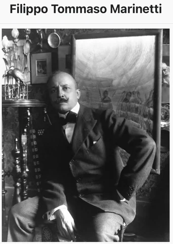 Flippo Tammaso Marinetti, an Italian Writer and Poet