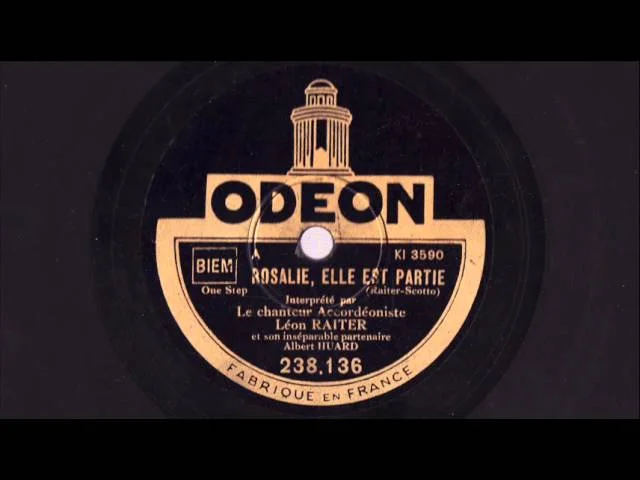 Rosalie elle est partie! - Léon Raiter et son ensemble musette