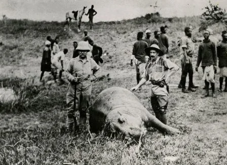 Leaves presidency, visits Africa