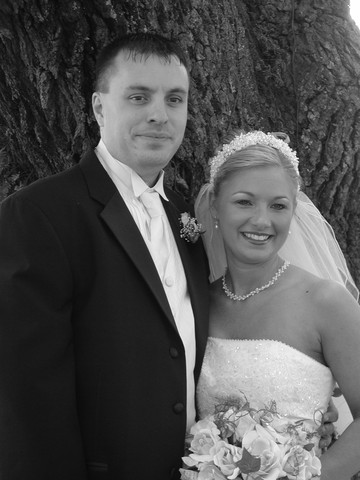 Josh and I were married