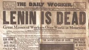 Lenin dies