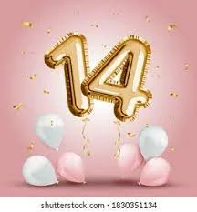 My 14th birthday