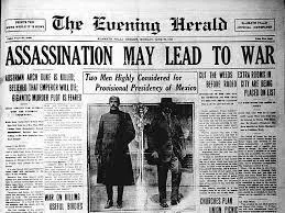 Beginning of WWI
