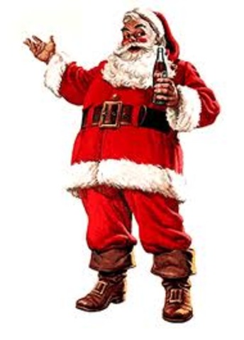 Ο Άγιος Βασίλης της Coca - Cola.