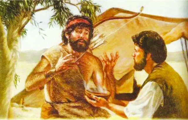 ESAU', GIACOBBE E IL PIATTO DI LENTICCHIE