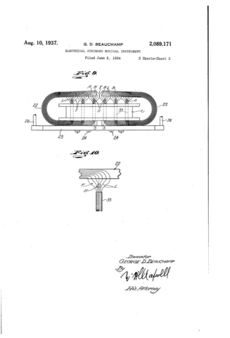 Első elektromos gitár hangszedő