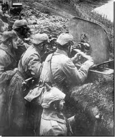 British Blockade of German ports begins