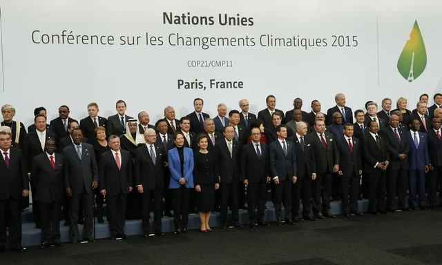 Lanzamiento del Acuerdo de París sobre el cambio climático,