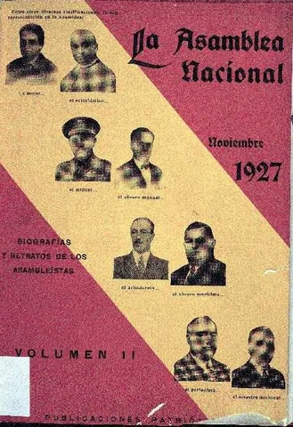 Creación de la Asamblea Nacional