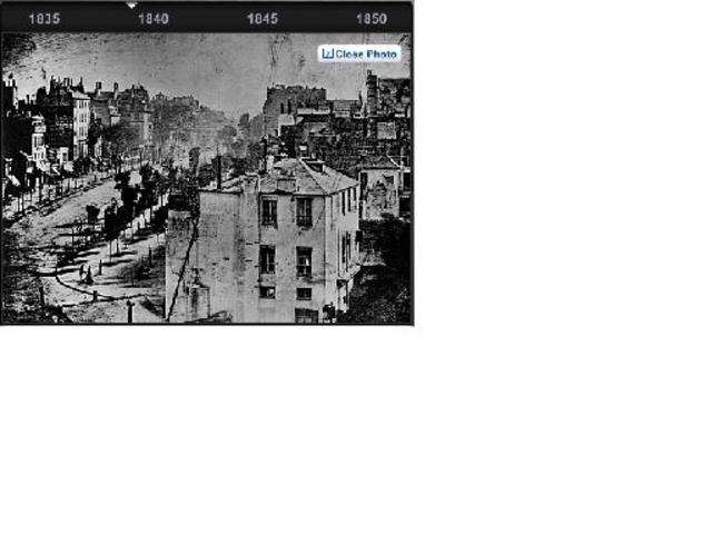 The FIRST photo of a person