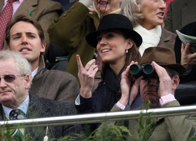Kate at the royal cup