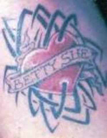 Johnny Depp got a tattoo