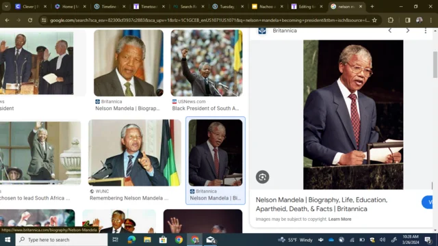nelson mandela becomes president