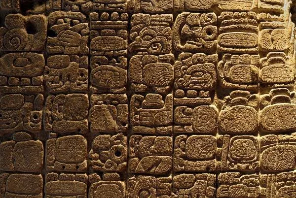 250 BC Mayan Script