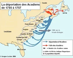 Fondation de Caraquet par des Acadiens revenus de l'exil