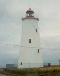 Construction du premier phare à Miscou