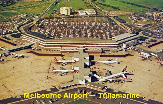 Melbourne Airport is officialy opened