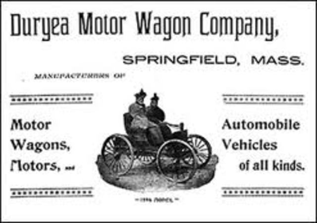 ΙΔΡΥΣΗ ΕΤΑΙΡΙΑΣ "Duryea Motor Wagon Company''