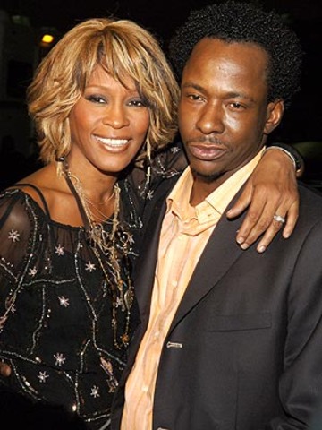Whitney Houston ties the knot