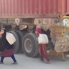 Connor hides in a truck