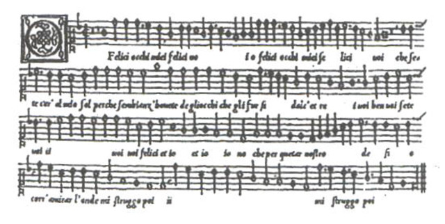 Madrigal de J.Arcadelt