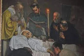 Muerte de San Agustín