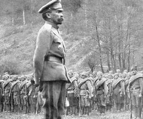 Kornilov orders troops to march on Petrograd