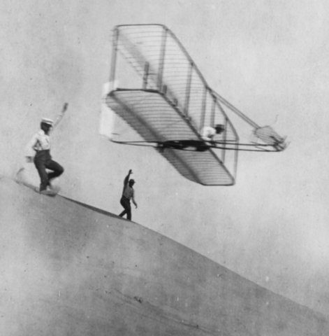 Η πρώτη πτήση του Flyer 1.