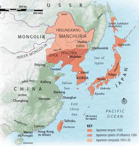 Invasión japonesa de Manchuria (19 Septiembre 1931)