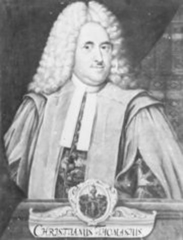 Fallece en Hale, el filosofo y escritor aleman Christian Thomasius