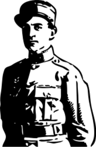 Discharged from U.S. Army