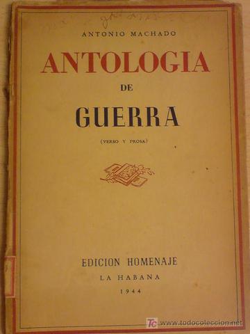 Publicación el libro La Guerra