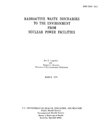 Radioactive Waste Discharges