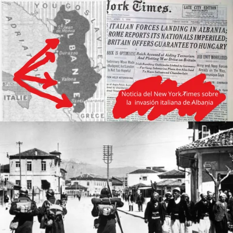 Invasión Italiana de Albania