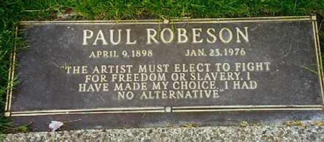 Robeson's death