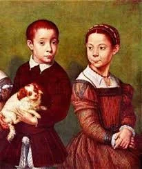 The birth of Hamnet and Judith.