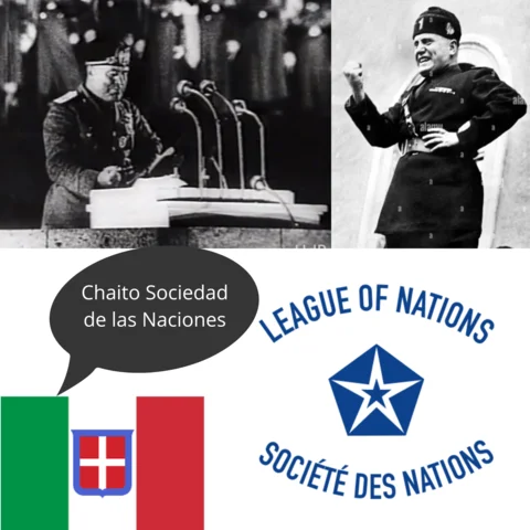 Italia abandona la Sociedad de Naciones