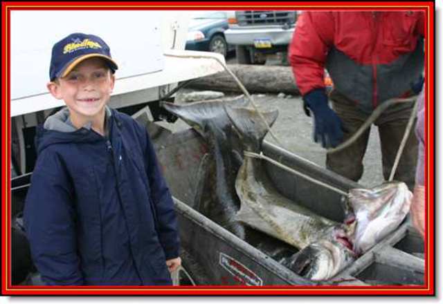 Went halibut fishing