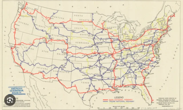 Introduction of Numbered Highways