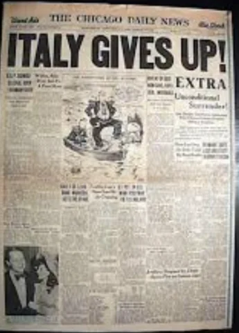 Italy Surrenders
