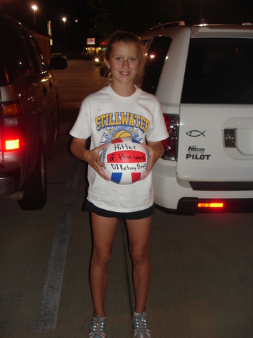 Stumbled onto Volleyball