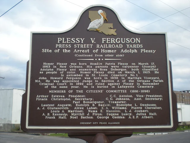 The Supreme Court Decision of Plessy v. Ferguson