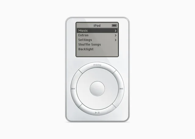 2001- Apple iPod (Steve Jobs/ Tony Fadell)