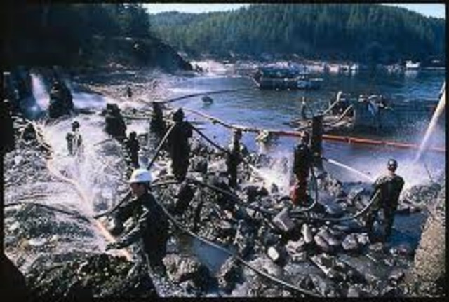 Exon valdez oil spill