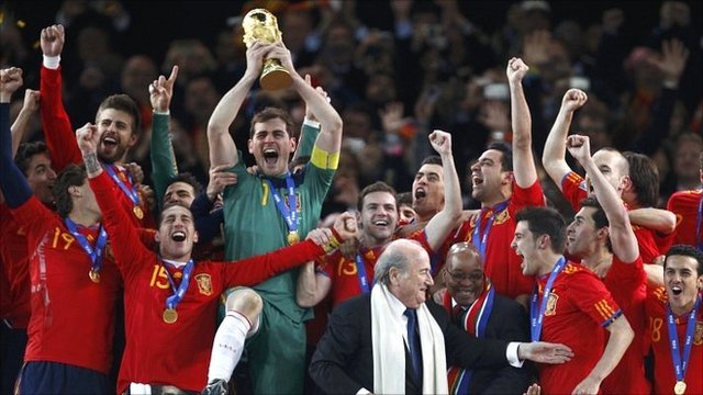 Spain Winis World Cup